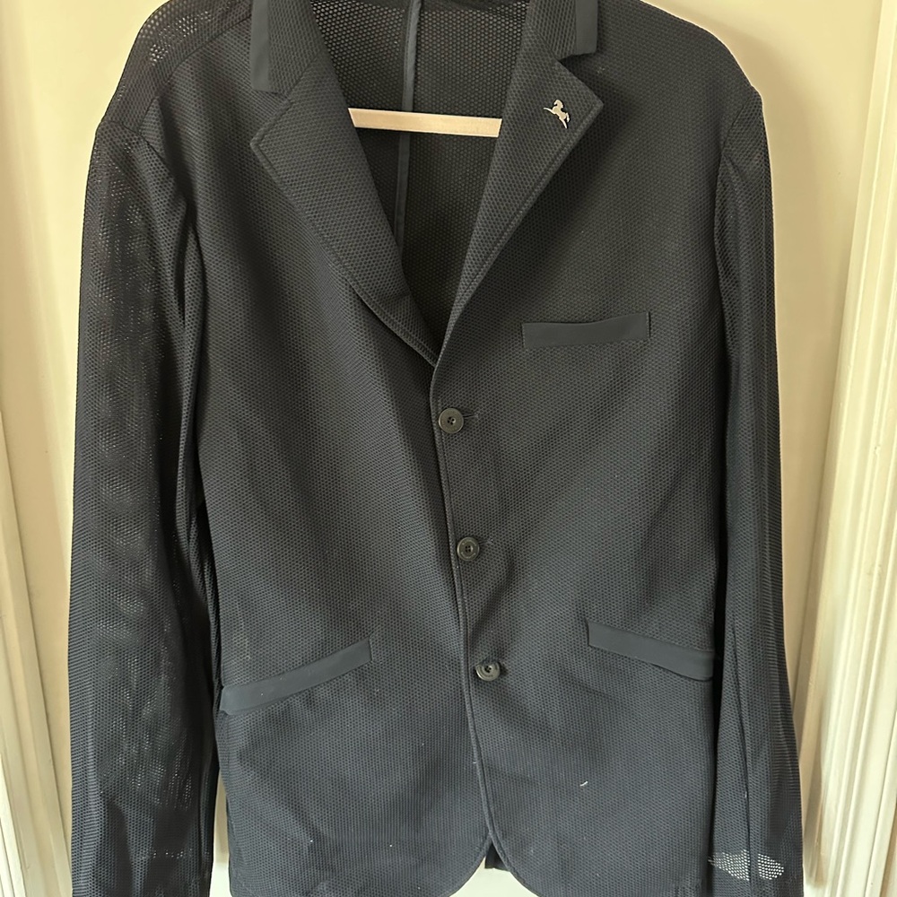 R.J. Classics Dark Blue Blazer Modern